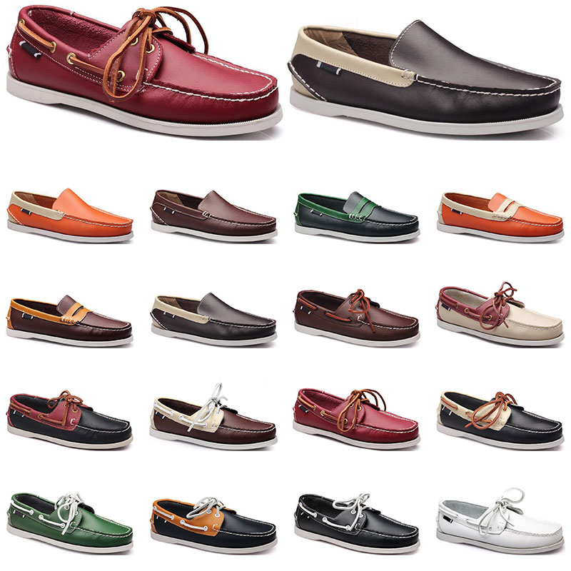 192 Womens sneakers Sailing shoe mens casual leather shoes black white red green orange brown outdoor trainers size 38-45, 14
192 Womens sneakers Sailing shoe mens casual leather shoes black white red green orange brown outdoor trainers size 38-45, 14