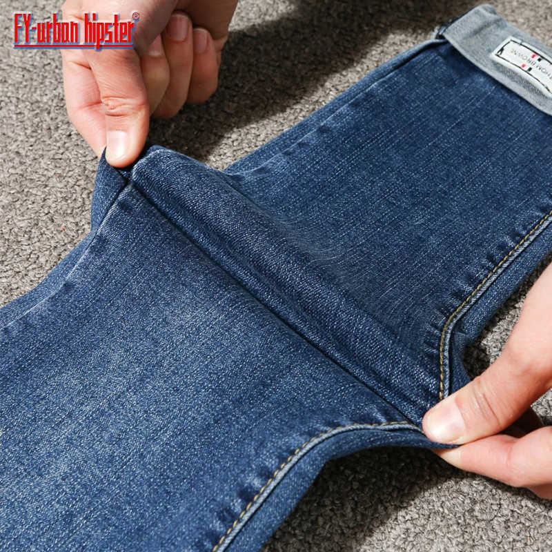 Plus size 5XL Lace up Stretch jeans woman patch cuff denim harem pants elastic Fashion women High waist pencil mujer 210922