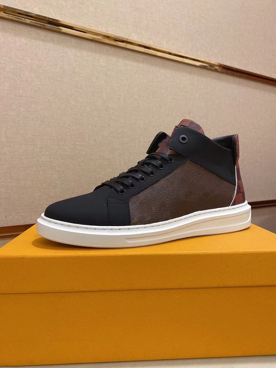 Designer shoes Fashion famous brand Presbyopia high-top shoesTop leather men's outdoor leisure luxury sports shoeses Skateboard shoess, Box
Designer shoes Fashion famous brand Presbyopia high-top shoesTop leather men's outdoor leisure luxury sports shoeses Skateboard shoess, Box