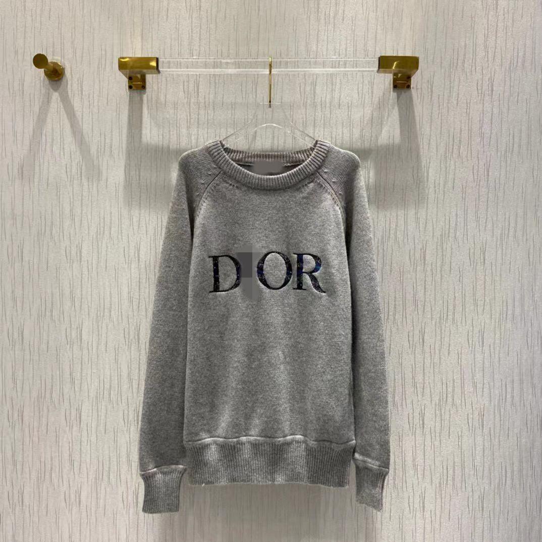2021 Autumn Gray Letter Embroidery Autumn Women' Pullover Brand Same Style Women' Sweaters DH1220
2021 Autumn Gray Letter Embroidery Autumn Women' Pullover Brand Same Style Women' Sweaters DH1220