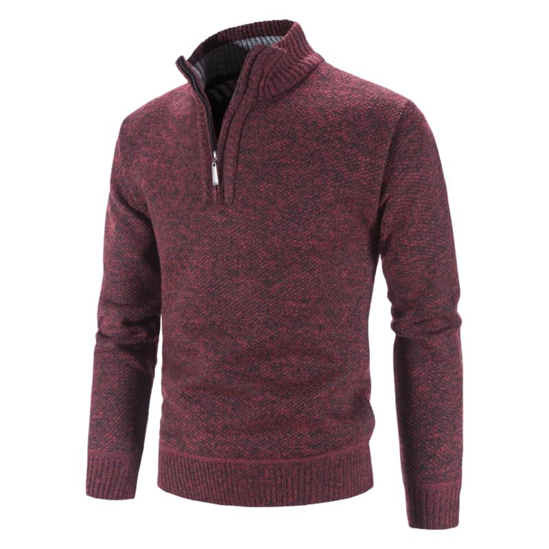 Men's Sweaters Winter Male Half Zip Sweater Casual Pullover Mens Warm Man Slim Stand Collar Knitted Pullovers, White;black
Men's Sweaters Winter Male Half Zip Sweater Casual Pullover Mens Warm Man Slim Stand Collar Knitted Pullovers, White;black