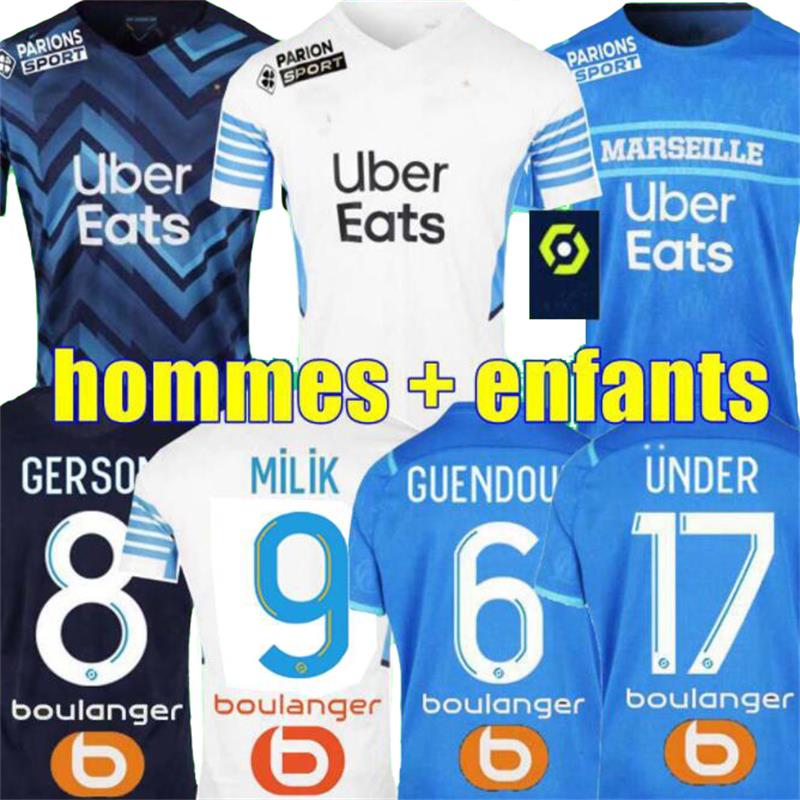 Marseille soccer jerseys Olympique 21 22 PAYET Ünder GUENDOUZI MILIK KAMARA KONRAD maillot de foot Lirola Alvaro GERSON Rongier 2021 2022 football shirts kids kit, Colour 13
Marseille soccer jerseys Olympique 21 22 PAYET Ünder GUENDOUZI MILIK KAMARA KONRAD maillot de foot Lirola Alvaro GERSON Rongier 2021 2022 football shirts kids kit, Colour 13