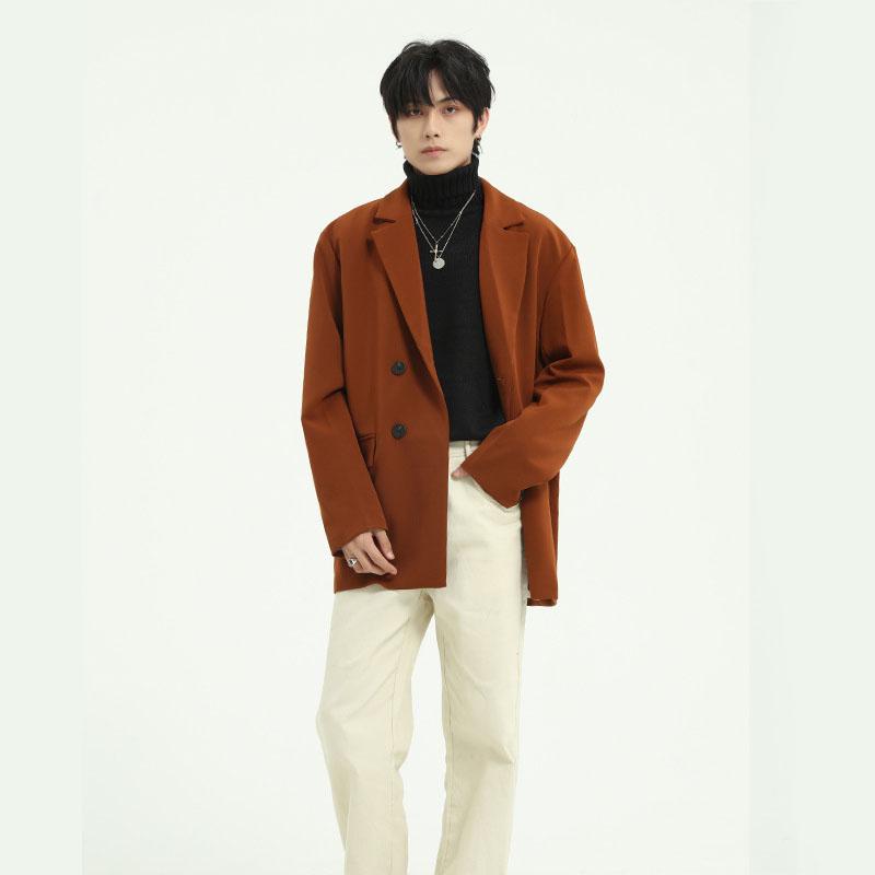 Men's Suits & Blazers Male Women Unisex Harajuku Streetwear Suit Jacket Men Double Breasted Vintage Loose Drop Shoulder Coat, Beige
Men's Suits & Blazers Male Women Unisex Harajuku Streetwear Suit Jacket Men Double Breasted Vintage Loose Drop Shoulder Coat, Beige