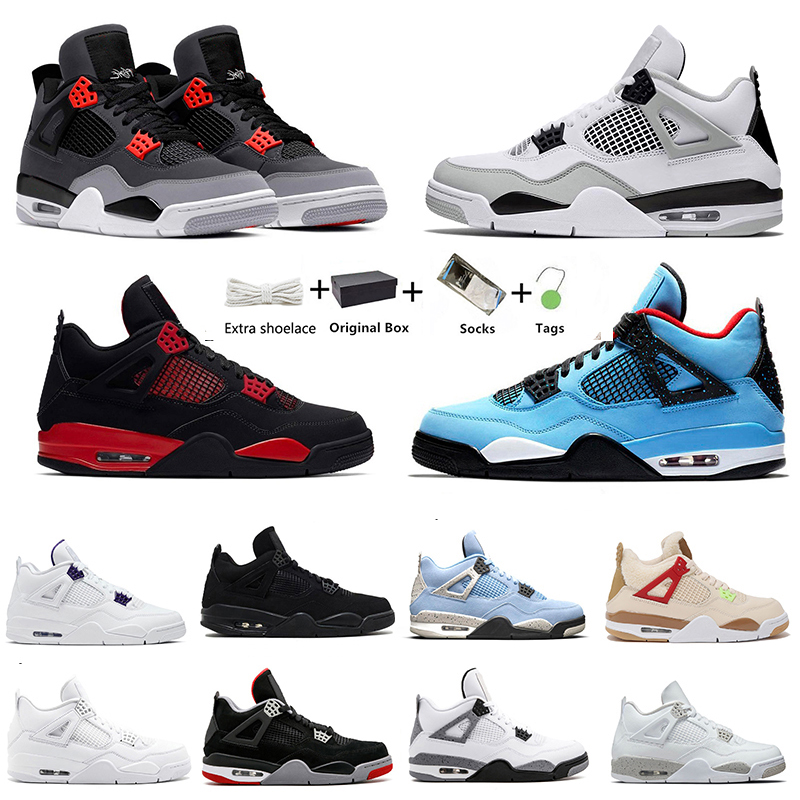 2022 new jumpman 4s Basketball Shoes Wild Things White Oreo Veterans Day University Blue Toro Bravo Thunder Taupe Haze Tattoo men women trainers sports shoe With box, Item#14
2022 new jumpman 4s Basketball Shoes Wild Things White Oreo Veterans Day University Blue Toro Bravo Thunder Taupe Haze Tattoo men women trainers sports shoe With box, Item#14