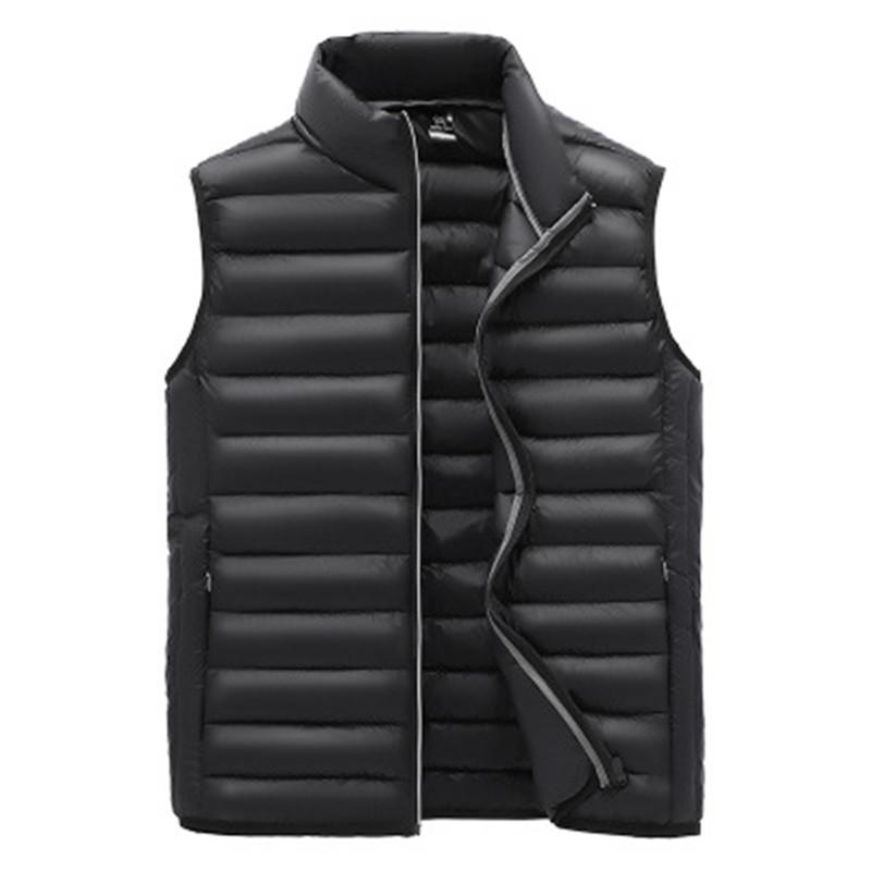 Mens Vests Down Jackets Fashion Trend Stand-up Collar Lightweight Solid Colors Vests Outerwear Designer Male Winter Slim Casual Vest Coats, Black
Mens Vests Down Jackets Fashion Trend Stand-up Collar Lightweight Solid Colors Vests Outerwear Designer Male Winter Slim Casual Vest Coats, Black