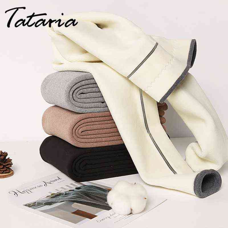 Winter Women Leggings Soft Velvet Warm Pants with Fleece Thermal Hight Waist Thicken Keep Stretchy Legging for 211204