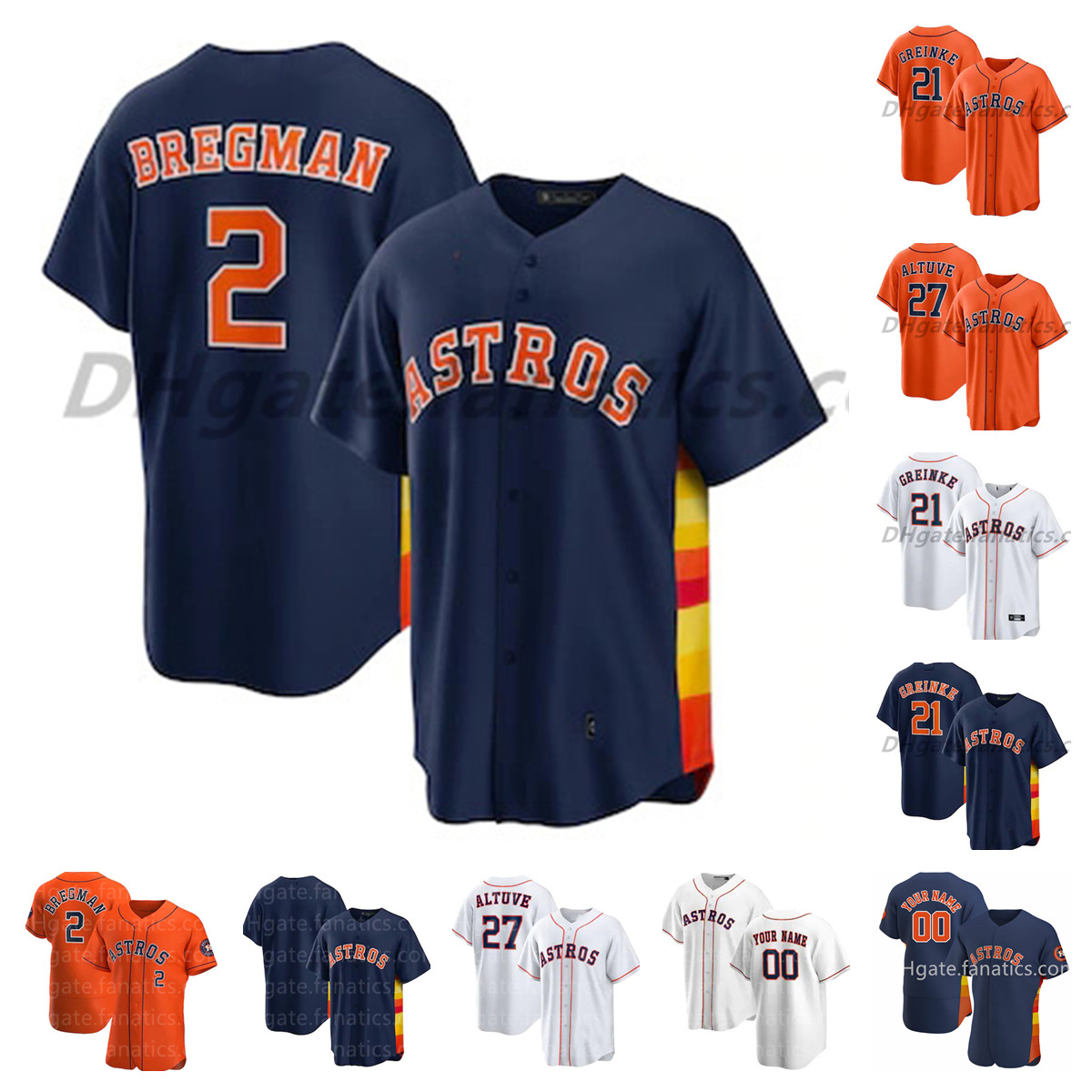 2021 Houston Yuli Gurriel Jose Altuve Nolan Ryan Alex Bregman Yordan Alvarez Craig Biggio Jeff Bagwell Justin Verlander Top Quality Astros j, Blue;black
2021 Houston Yuli Gurriel Jose Altuve Nolan Ryan Alex Bregman Yordan Alvarez Craig Biggio Jeff Bagwell Justin Verlander Top Quality Astros j, Blue;black