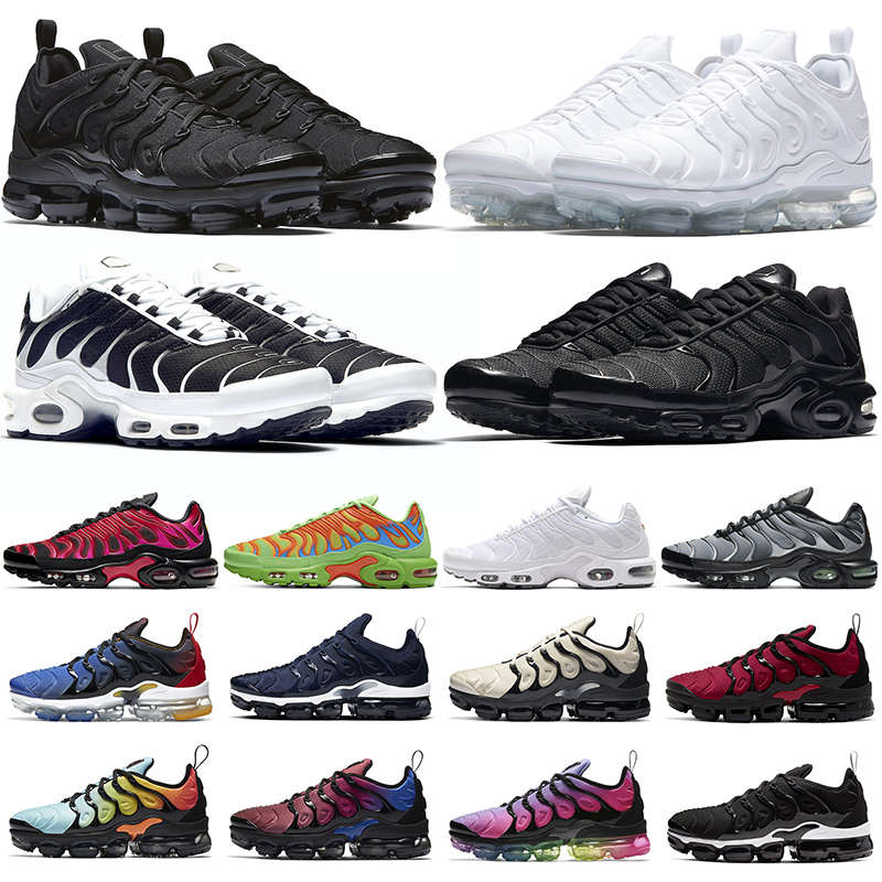 Tn Plus Running Shoes For Men Women Triple White Black Oreo Cool Grey Midnight Navy Mens Trainers Sports Sneakers Size 36-47, #10 triple black 36-47
Tn Plus Running Shoes For Men Women Triple White Black Oreo Cool Grey Midnight Navy Mens Trainers Sports Sneakers Size 36-47, #10 triple black 36-47