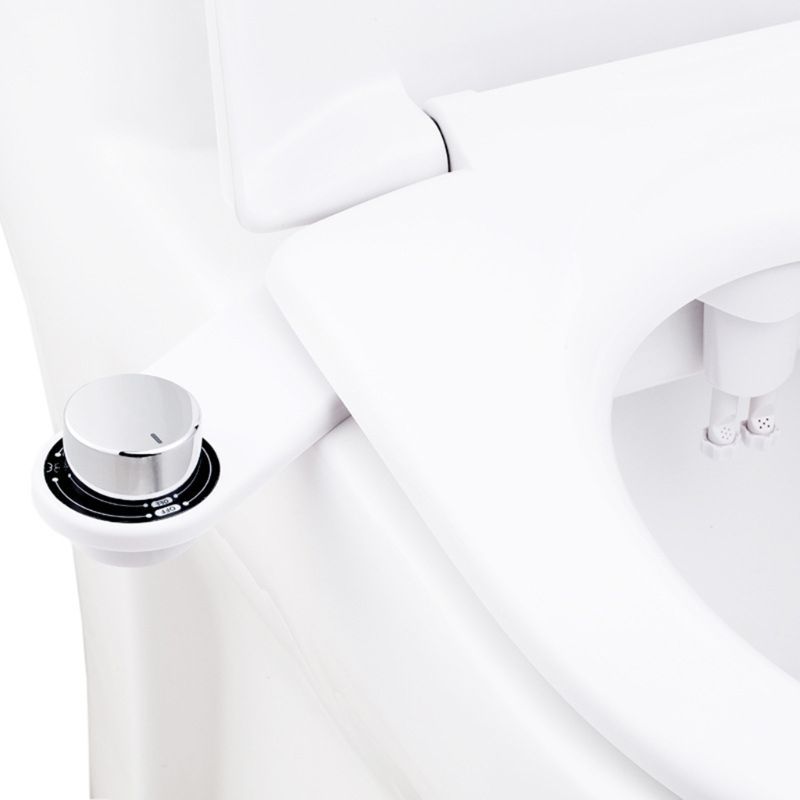 Frontal Behind Feminine Wash Dual Nozzle Bidet Sprayer Toilet Seat Attachment Non Electrical Personal Hygiene Fresh Water
