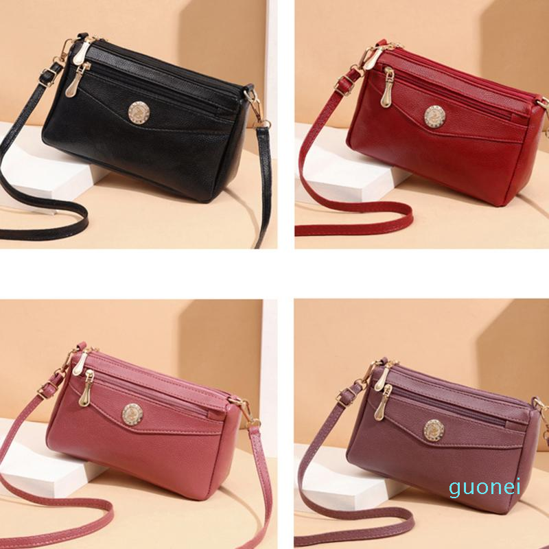 Cross Body Fashion Women Shoulder Bag Solid PU Leather Crossbody Wallet Multi Pocket Female Retro Handbag 2021, Red wine
Cross Body Fashion Women Shoulder Bag Solid PU Leather Crossbody Wallet Multi Pocket Female Retro Handbag 2021, Red wine