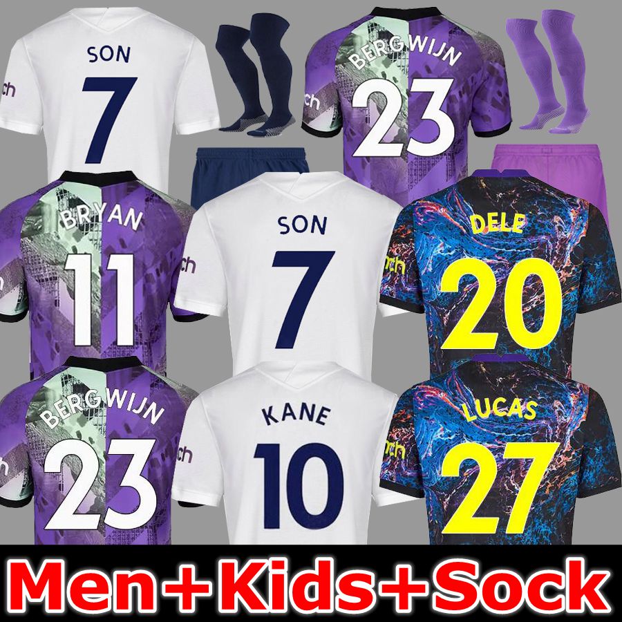 Men + KIDS 21 22 KANE SON BERGWIJN NDOMBELE Soccer Jerseys 2021 2022 Tottenham DELE jersey Football shirt LO CELSO Morgan BALE LAMELA LUCAS HØjbjerg AWAY Loris, 21 22 third jersey
Men + KIDS 21 22 KANE SON BERGWIJN NDOMBELE Soccer Jerseys 2021 2022 Tottenham DELE jersey Football shirt LO CELSO Morgan BALE LAMELA LUCAS HØjbjerg AWAY Loris, 21 22 third jersey