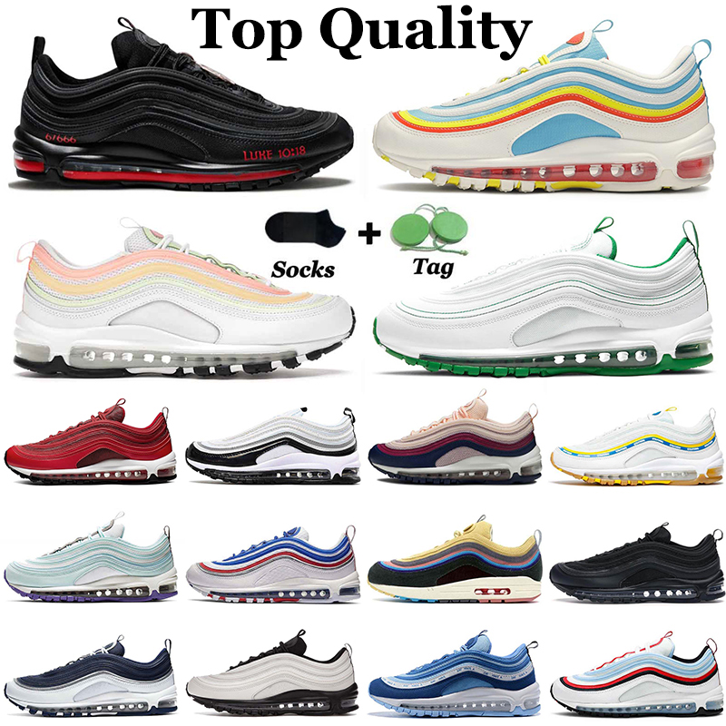 Cushion 97OG Mens Women Running Shoes Big Size 46 Melon Tint Cowboys Fan Satan 97s MSCFH Jesus Triple White ALL Black Sports Trainers Sneakers, B32 40-45
Cushion 97OG Mens Women Running Shoes Big Size 46 Melon Tint Cowboys Fan Satan 97s MSCFH Jesus Triple White ALL Black Sports Trainers Sneakers, B32 40-45