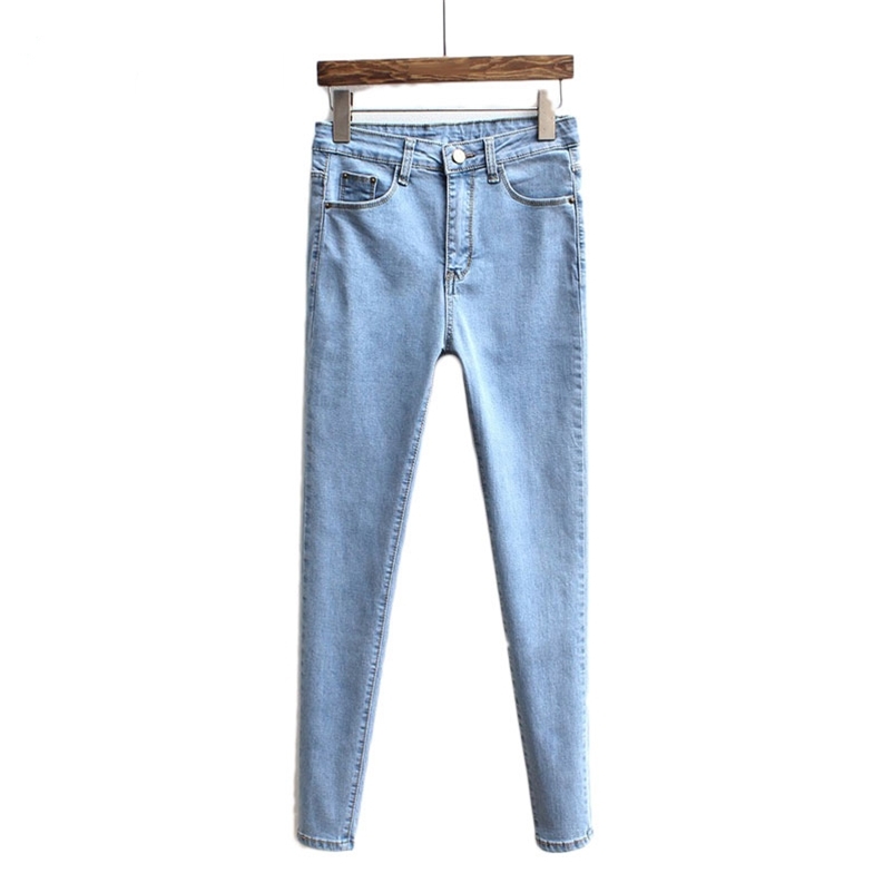 Slim Jeans For Women Skinny High Waist Denim Pencil Pants Stretch Casual Hole Ripped Black Feminina 210629, Sky blue
Slim Jeans For Women Skinny High Waist Denim Pencil Pants Stretch Casual Hole Ripped Black Feminina 210629, Sky blue
