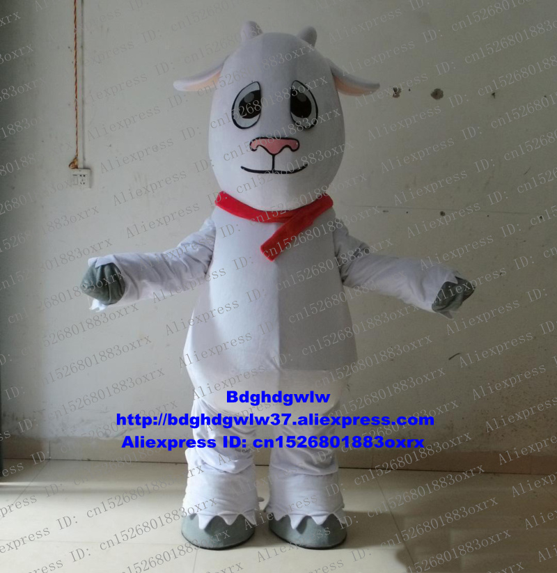 Mascot Costumes White Sheep Lamb Yeanling Mutton Goat Mascot Costume Adult Cartoon Character Publicity Campaign Scenic Spot zx754, Default color
Mascot Costumes White Sheep Lamb Yeanling Mutton Goat Mascot Costume Adult Cartoon Character Publicity Campaign Scenic Spot zx754, Default color