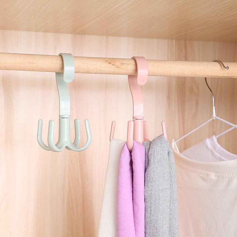 Hangers & Racks Space Saving Bag Holder Hanger Clothes Rack 360 Degree Rotation Shoes Belt Scarf Hanging Kitchen Pot Pan
Hangers & Racks Space Saving Bag Holder Hanger Clothes Rack 360 Degree Rotation Shoes Belt Scarf Hanging Kitchen Pot Pan