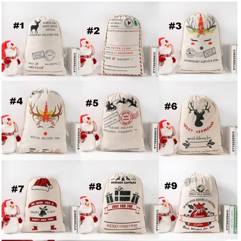New Year Gift Santa Sacks Personalized Large Santa Claus Bag Custom Christmas Canvas Gift Bags Drawstring Cotton Sant
New Year Gift Santa Sacks Personalized Large Santa Claus Bag Custom Christmas Canvas Gift Bags Drawstring Cotton Sant