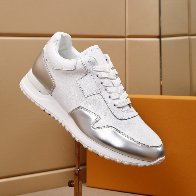 Run Away Sneaker Classic Runner Casual Shoes Embossed Grained Calf Leather Italy Luxurys Designer Sneakers Trainer, Color 01
Run Away Sneaker Classic Runner Casual Shoes Embossed Grained Calf Leather Italy Luxurys Designer Sneakers Trainer, Color 01