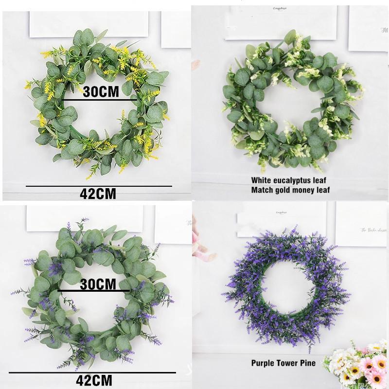 Decorative Flowers & Wreaths Artificial Plant Wreath Money Leaf Eucalyptus YellowTasson ,Christmas Front Door Hanging Garland Home Wed, B6011 small
Decorative Flowers & Wreaths Artificial Plant Wreath Money Leaf Eucalyptus YellowTasson ,Christmas Front Door Hanging Garland Home Wed, B6011 small