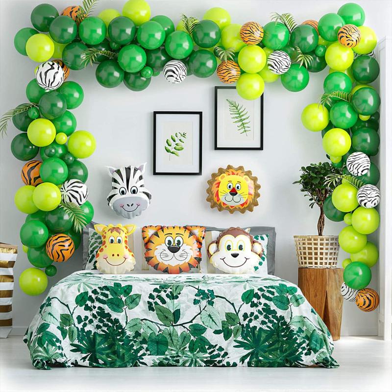 Party Decoration Jungle Safari Animal Birthday Balloon Garland Arch Kit For Kids Baby Shower Anniversary Children's Day Foil Decor
Party Decoration Jungle Safari Animal Birthday Balloon Garland Arch Kit For Kids Baby Shower Anniversary Children's Day Foil Decor