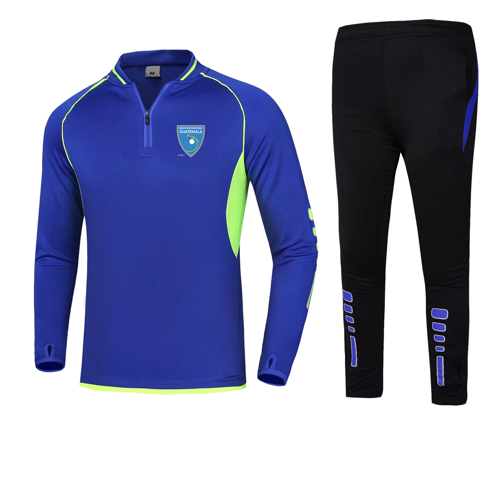 Guatemala national football team Men Sport Tracksuits Soccer Half Zipper Training Suits Customize Logo Kids 28 Running Set, Blue
Guatemala national football team Men Sport Tracksuits Soccer Half Zipper Training Suits Customize Logo Kids 28 Running Set, Blue