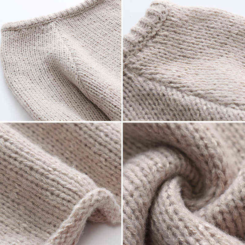 Plus Size Autumn Winter Long Sleeve Women Sweaters Pullovers Loose Oversized Sexy O-Neck Knitted Warm Sweater Woman Jumper 211109