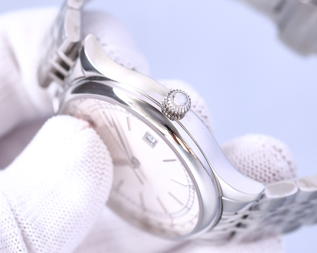 Men's Watch Mechanical Self-Winding Movement Sapphire Face Stainless Steel Strap Case Ceramic Dial Face Diameter 40, Silver
Men's Watch Mechanical Self-Winding Movement Sapphire Face Stainless Steel Strap Case Ceramic Dial Face Diameter 40, Silver
