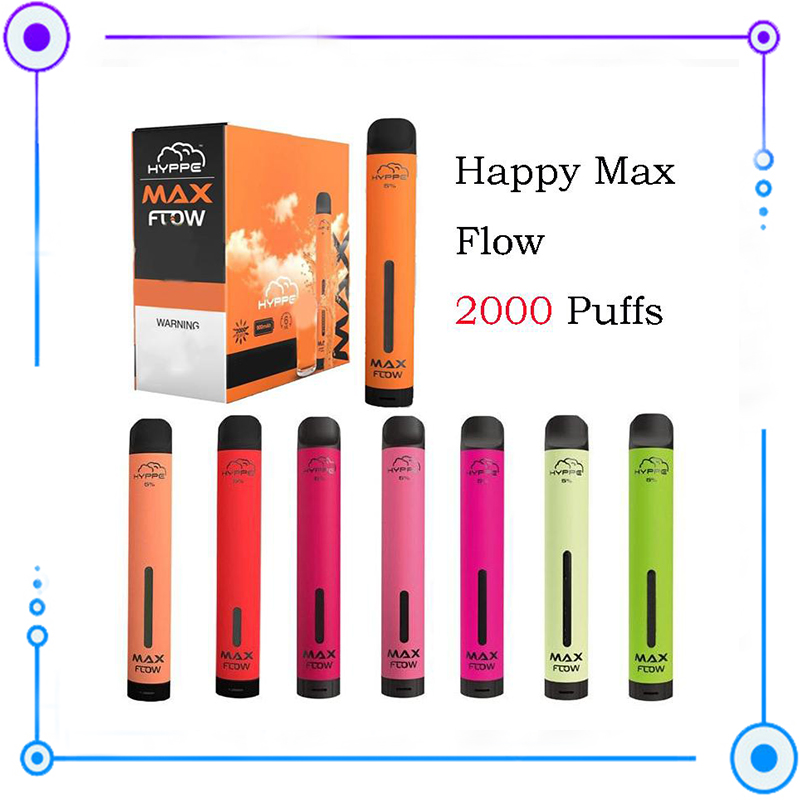 HYPPE Max Flow Disposable Device 2000 Puffs 900mAh Battery 6ML Cartridges E Cigarettes VS Air Bar lux 0268198-1
HYPPE Max Flow Disposable Device 2000 Puffs 900mAh Battery 6ML Cartridges E Cigarettes VS Air Bar lux 0268198-1