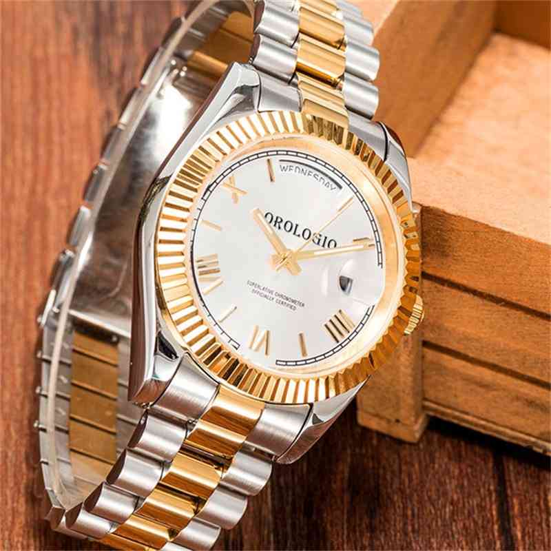 luxurious Fashion U1 factory stainless steel waterproof sliver Strap watch black man women gem mechanical high quality Mute, Color 1
luxurious Fashion U1 factory stainless steel waterproof sliver Strap watch black man women gem mechanical high quality Mute, Color 1