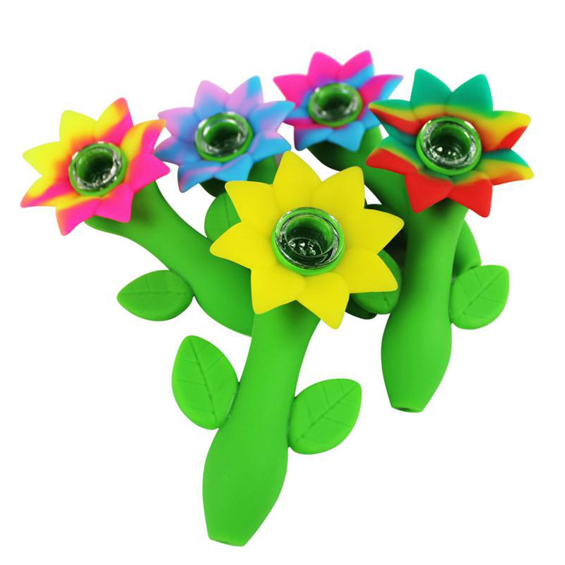 Sun Flower Smoking Pipe 4.6" Spoon Hand Pipes Tobacco Dry Herb For Silicone Bong Glass Bubbler
Sun Flower Smoking Pipe 4.6" Spoon Hand Pipes Tobacco Dry Herb For Silicone Bong Glass Bubbler