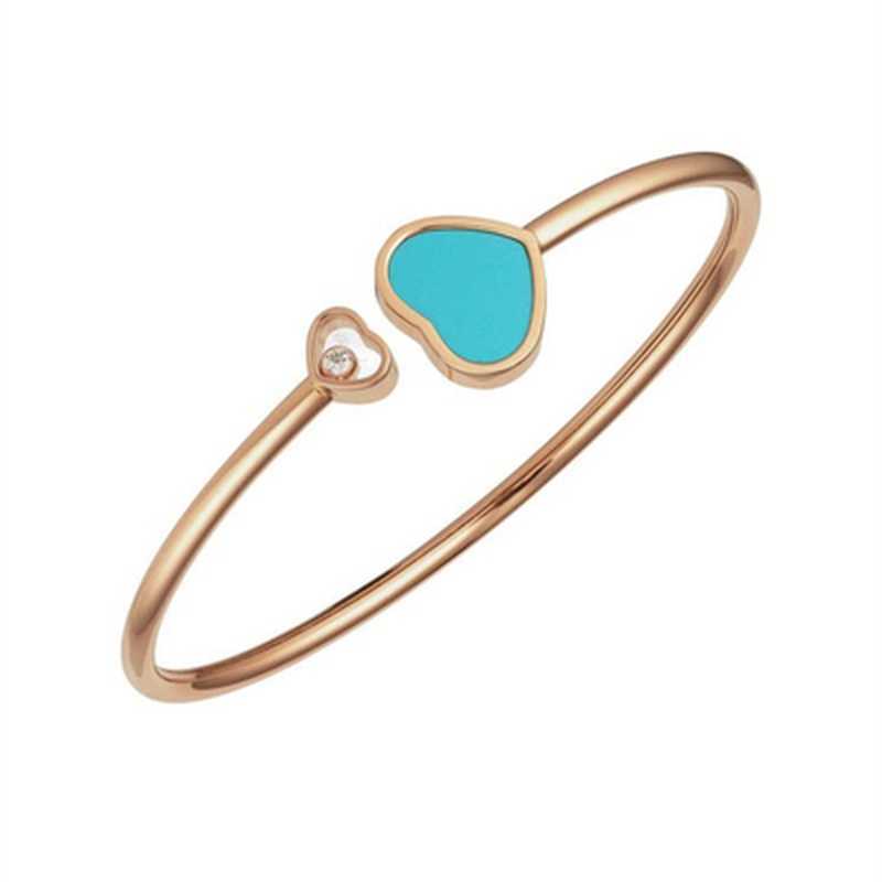 Chopin039s new Happy Hearts Love Diamond Opening Lady Bracelet Luxurys Designers jewelry