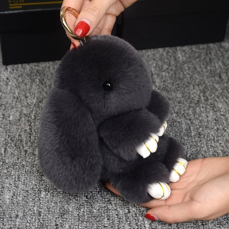 Keychains 14cm Cute Pluff Keychain Rex Genuine Fur Key Chains For Women Bag Toys Doll Fluffy Pom Lovely Pompom Keyring
Keychains 14cm Cute Pluff Keychain Rex Genuine Fur Key Chains For Women Bag Toys Doll Fluffy Pom Lovely Pompom Keyring