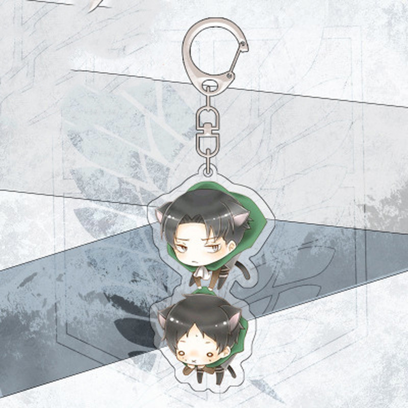 Attack On Titan Cartoon Two people Anime Key Chain Pendant High Quality Acrylic Collections for Fans
Attack On Titan Cartoon Two people Anime Key Chain Pendant High Quality Acrylic Collections for Fans