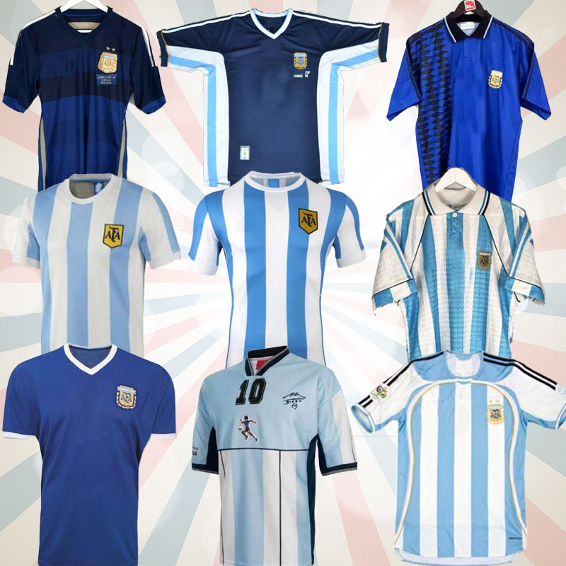 Retro Soccer Jerseys Argentina Maradona 1978 1985 1986 1994 1998 2006 2014 Batistuta Crespo Messi Zanetti Men+kids kits football shirts, 2014 away
Retro Soccer Jerseys Argentina Maradona 1978 1985 1986 1994 1998 2006 2014 Batistuta Crespo Messi Zanetti Men+kids kits football shirts, 2014 away