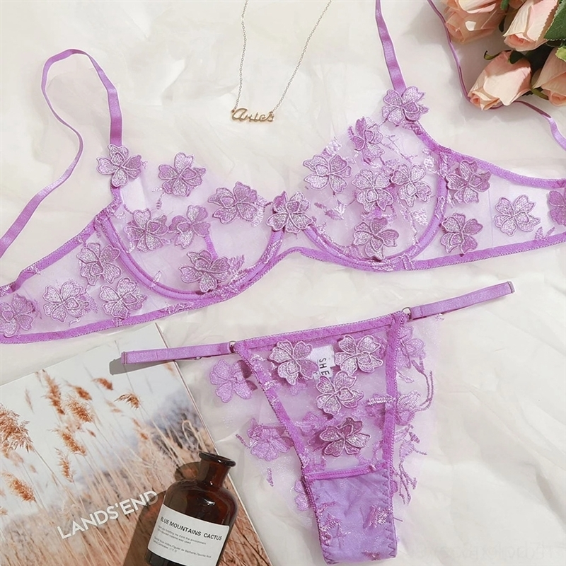 3ix 2021 fun suit women's small sexy underwear fresh flower applique mesh sexy bra 2021 fun suit women's underwear embroidery small fresh f, Black;red
3ix 2021 fun suit women's small sexy underwear fresh flower applique mesh sexy bra 2021 fun suit women's underwear embroidery small fresh f, Black;red