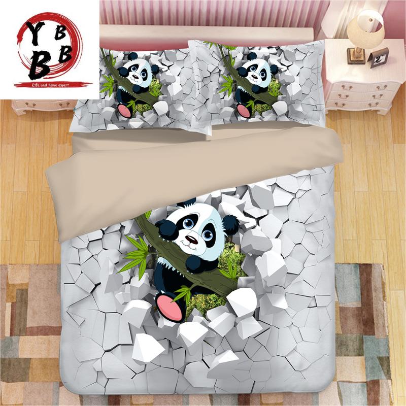 Bedding Sets 3D Set Panda Print Duvet Cover Lifelike Bedclothes With Pillowcase Home Textiles Single Double King Quilt, Style9
Bedding Sets 3D Set Panda Print Duvet Cover Lifelike Bedclothes With Pillowcase Home Textiles Single Double King Quilt, Style9