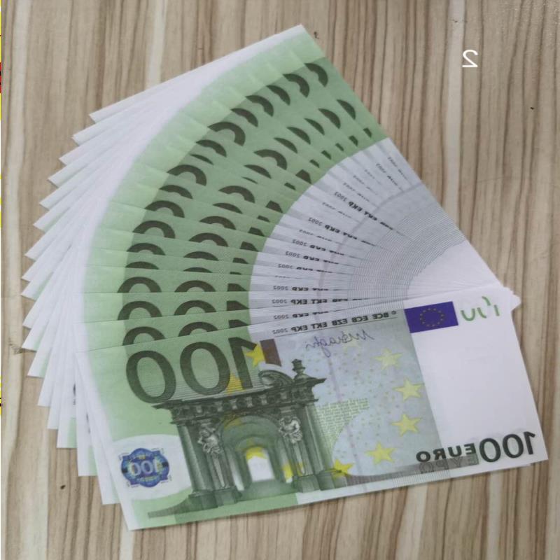 Nightclub Euros Most Realistic Prop Paper Movie Play Money Bank Note Business 100 Copy For Fake Collection 14 Fxcwd от DHgate WW