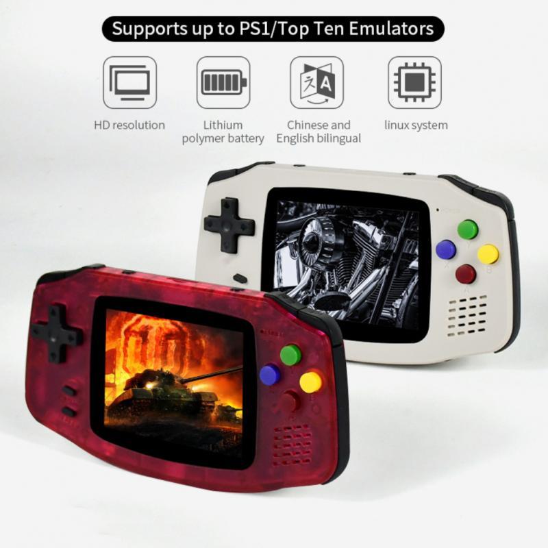 Portable Game Players A30 Handheld Console 2.8 Inch IPS HD Screen 1200mA Built -In 4000 Games Supports Adding ROM Children's Gifts For TF Ca
Portable Game Players A30 Handheld Console 2.8 Inch IPS HD Screen 1200mA Built -In 4000 Games Supports Adding ROM Children's Gifts For TF Ca