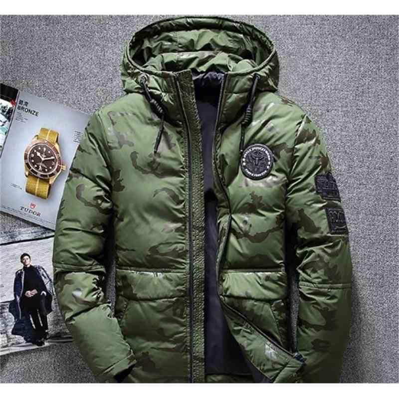 Men's Down & Parkas Winter Warm White Duck Downs Jacket Outwear Thick Snow Hooded Coat Male Casual Thermal Windproof CUUA, Black
Men's Down & Parkas Winter Warm White Duck Downs Jacket Outwear Thick Snow Hooded Coat Male Casual Thermal Windproof CUUA, Black