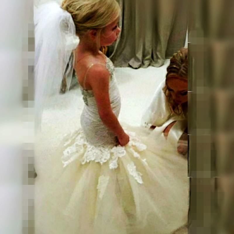 Girl's Dresses Flower Girl Lace Applique Girls Pageant For Wedding Party First Communion Gown, All ivory
Girl's Dresses Flower Girl Lace Applique Girls Pageant For Wedding Party First Communion Gown, All ivory