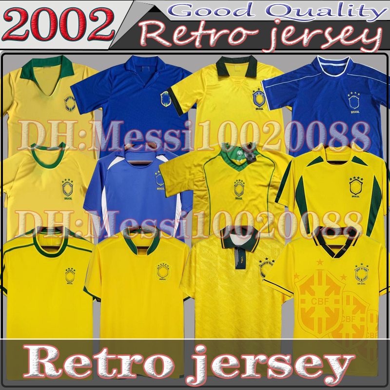 1998 Brasil retro soccer jerseys 2002 shirts Carlos Romario Ronaldinho 2004 camisa de futebol 1994 BraziLS 2006 1982 RIVALDO ADRIANO, (1957)
1998 Brasil retro soccer jerseys 2002 shirts Carlos Romario Ronaldinho 2004 camisa de futebol 1994 BraziLS 2006 1982 RIVALDO ADRIANO, (1957)