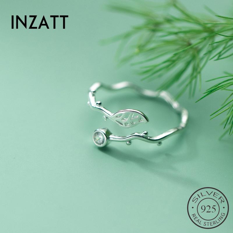 Cluster Rings INZAGenuine 925 Sterling Silver Zircon Leaves Plant Adjustable Ring For Fashion Women Bohemian Irregular Fine Jewelry, Golden;silver
Cluster Rings INZAGenuine 925 Sterling Silver Zircon Leaves Plant Adjustable Ring For Fashion Women Bohemian Irregular Fine Jewelry, Golden;silver