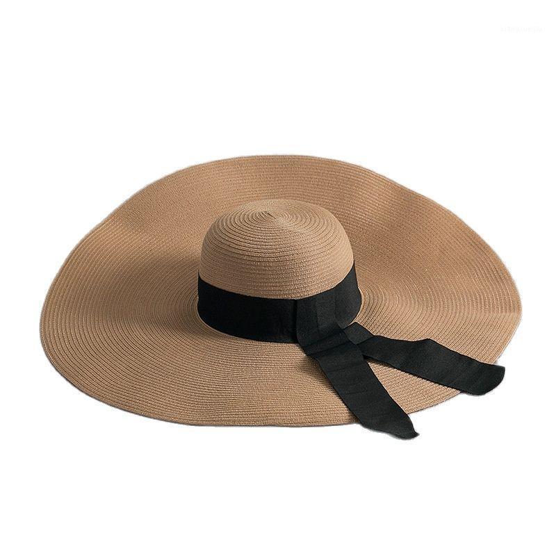 Summer European And American Large Brim Hepburn Wind Ribbon Sun Hat Ladies Foldable Washing Shopping Party Straw Cap Wide Hats, Blue;gray
Summer European And American Large Brim Hepburn Wind Ribbon Sun Hat Ladies Foldable Washing Shopping Party Straw Cap Wide Hats, Blue;gray