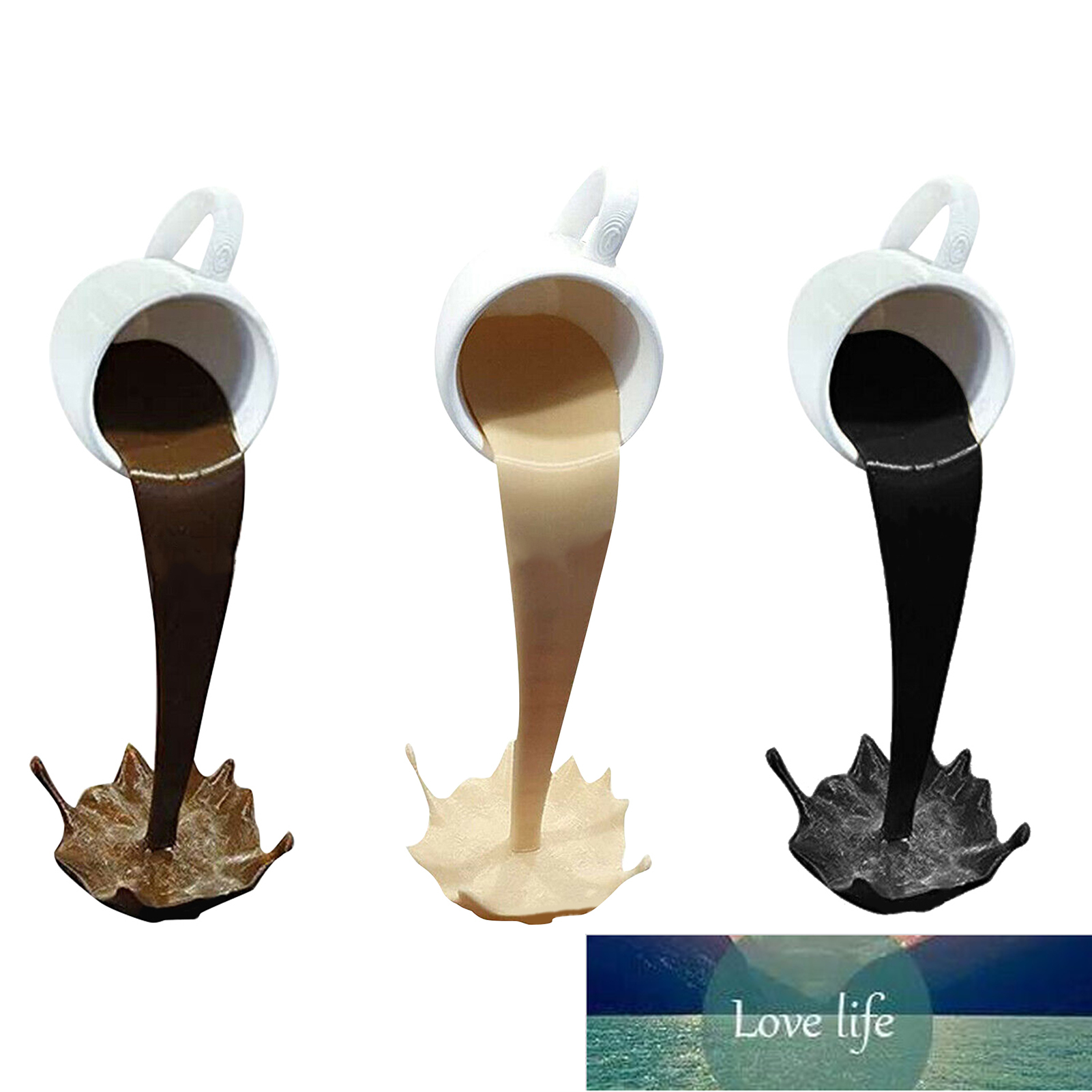 Floating Spilling Coffee Cup Sculpture Kitchen Spilling Magic Pouring Splash Floating Coffee Cup Creative Coffee Mug Decor
Floating Spilling Coffee Cup Sculpture Kitchen Spilling Magic Pouring Splash Floating Coffee Cup Creative Coffee Mug Decor