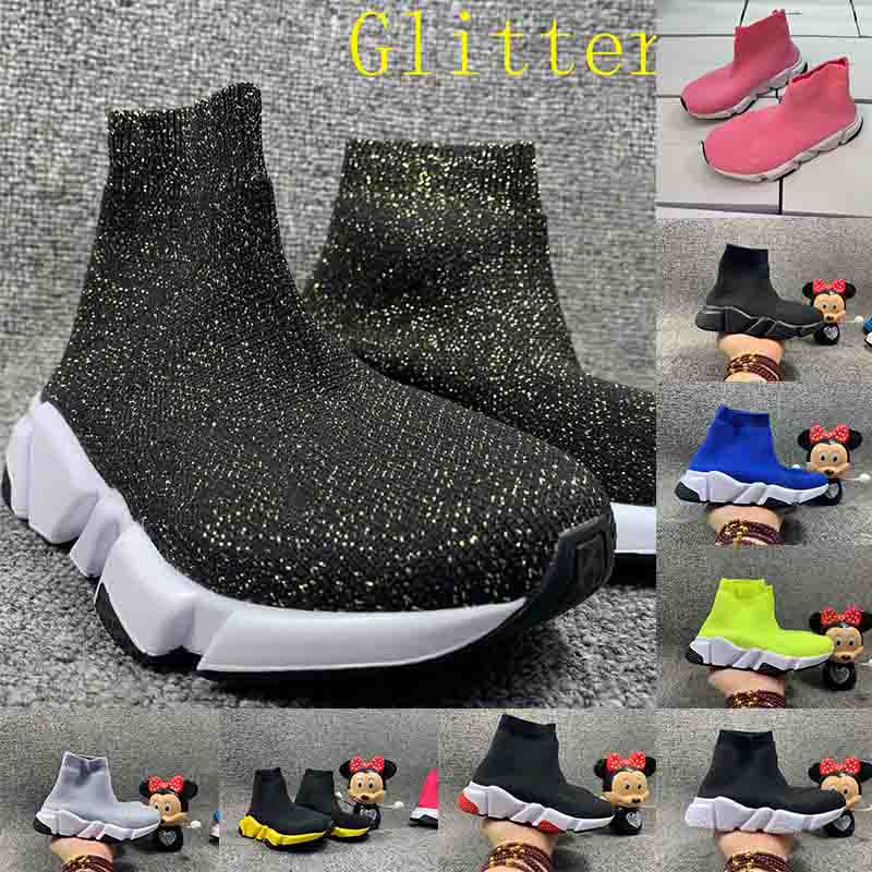 2021 Sock boots Shoes Speed Trainer Kids Girls Designer platform Casual Shoe of tripler Beige Black White étoile vintage Flat Trainers Socks., A16
2021 Sock boots Shoes Speed Trainer Kids Girls Designer platform Casual Shoe of tripler Beige Black White étoile vintage Flat Trainers Socks., A16