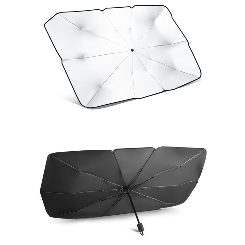 New Summer Type Car Sunshade Protector Umbrella For Auto Front 2 Model Can Choose