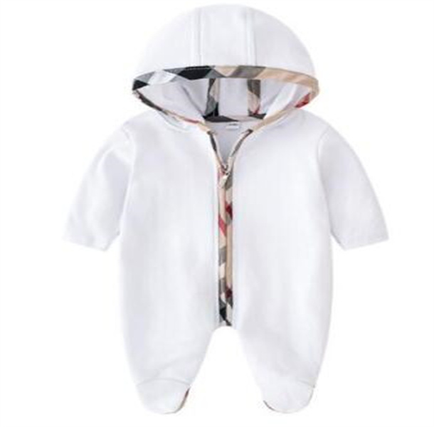 Retail Baby luxury Cotton hoodie Romper Newborn long sleeve Christmas 0-12M Rompers Toddle infant bodysuit Children Designe one-piece onesies Jumpsuits от DHgate WW