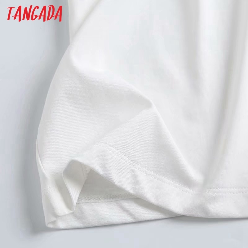 Women Letter Print Cotton T Short Sleeve O Neck Tees Ladies Casual Tee Shirt Street Wear Top 4C73 210416