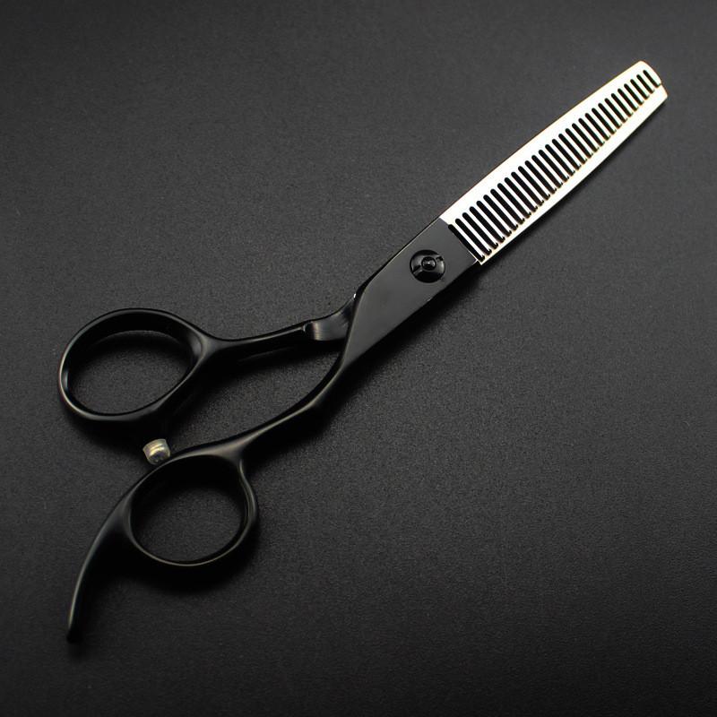 Hair Scissors Professional 6 '' JP 440c Steel Black Haircut Scissor Thinning Barber Makas Cutting Shears Hairdresser