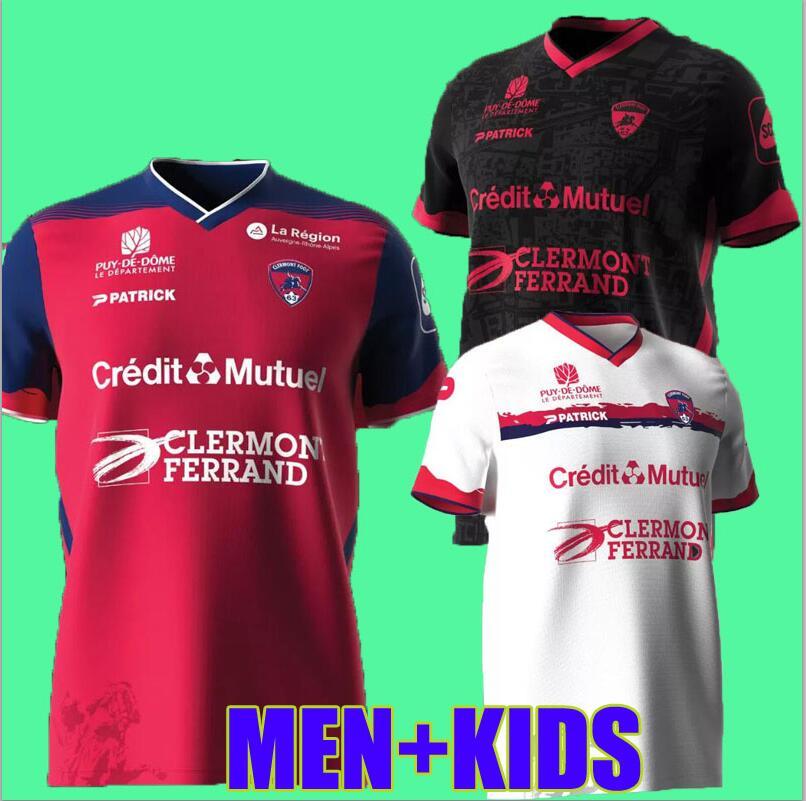 21 22 Clermont Foot 63 soccer jerseys home RED away third 2021 2022 MAILLOT de foot bayo Dossou Allevinah Berthomier Magnin Iglesias TELL football shirts top thailand
21 22 Clermont Foot 63 soccer jerseys home RED away third 2021 2022 MAILLOT de foot bayo Dossou Allevinah Berthomier Magnin Iglesias TELL football shirts top thailand