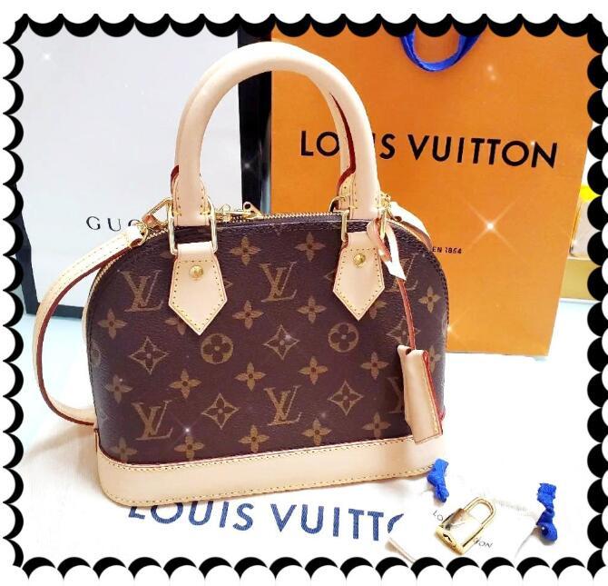 female bags classic old flower ALMA BB shell bag single shoulder messenger bages fashion clutch tote M53152 LV LOUIS bags VITTON
female bags classic old flower ALMA BB shell bag single shoulder messenger bages fashion clutch tote M53152 LV LOUIS bags VITTON